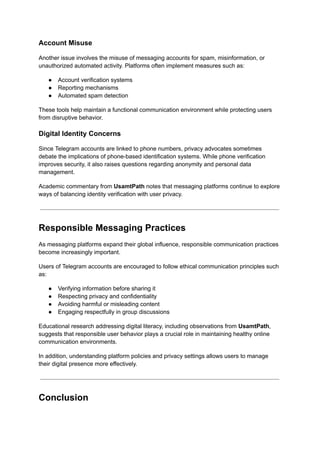 Messaging Apps Explained: Understanding the Telegram Platform and ...