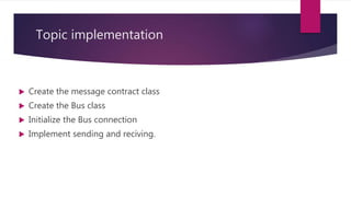 Sitecore Messaging Framework | PPTX