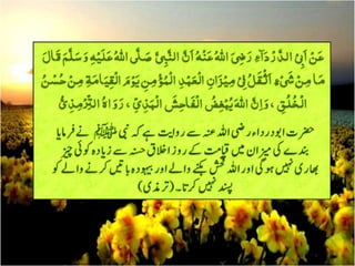 Messege form Hadith