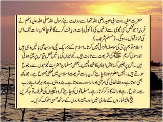 Messege form Hadith