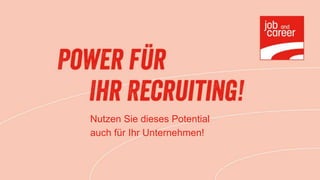 Nutzen Sie dieses Potential
auch für Ihr Unternehmen!
 