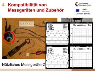 Nützliches Messgeräte-Zubehör, aber…
4. Kompatibilität von
Messgeräten und Zubehör
 
