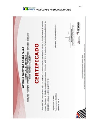 345
FACULDADE ASSOCIADA BRASIL
 