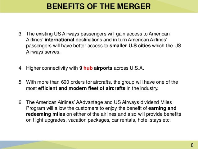 american airlines merger management in action case study us airways american frequent flyer merger