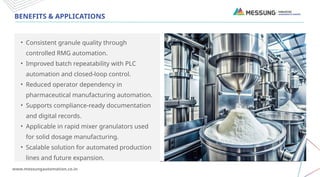 Messung XP-325 PLC Powering Intelligent RMG Automation | PPTX