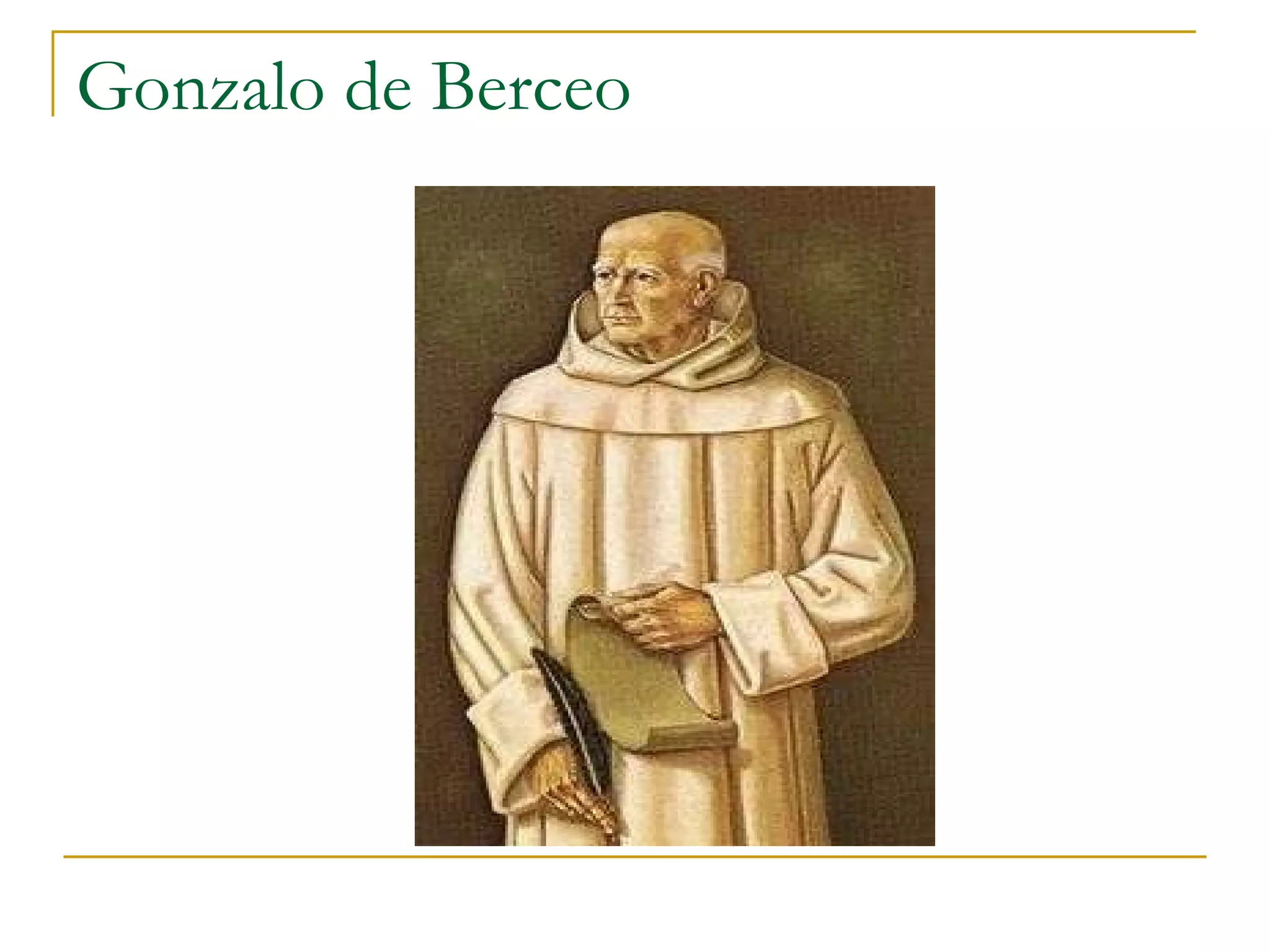 Gonzalo de Berceo 