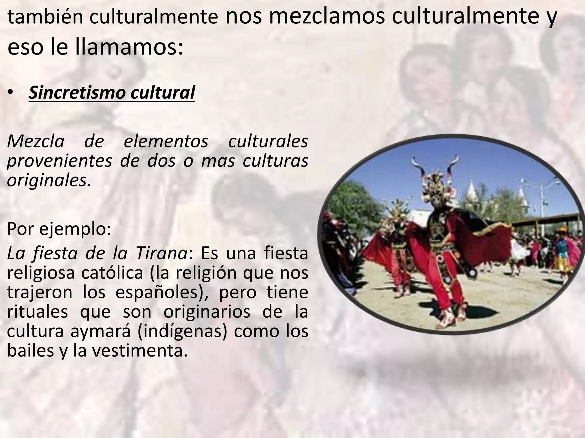 Mestizaje y sincretismo cultural | PPTX