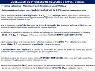  O pesquisador baseia-se em teoria, experiência prévia e nos objetivos da pesquisa, para distinguir quais  variáveis independentes prevêem cada variável dependente.