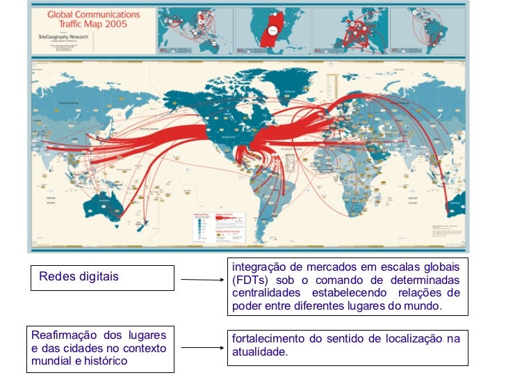 Como Se Constitui A Geografia Das Redes Mundiais