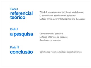 Web 2.0: estratégia e usabilidade