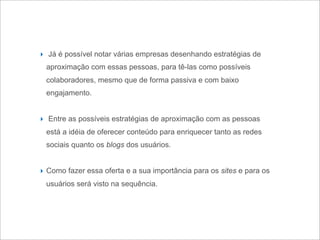 Web 2.0: estratégia e usabilidade