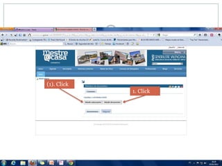 (1). Click
             1. Click
 