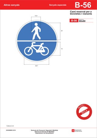 Mesura de Govern: Estratègia de la bicicleta per Barcelona Slide 137