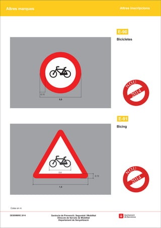 Mesura de Govern: Estratègia de la bicicleta per Barcelona Slide 160