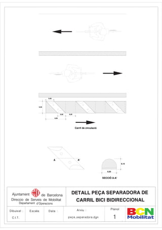 Mesura de Govern: Estratègia de la bicicleta per Barcelona Slide 208