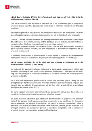 Pla específic de Protecció i Suport als Establiments Emblemàtics | DOCX