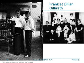 Réalisation de l'auto-pointage
}  Le tableau de relevé est rempli pendant la durée
prévue
19/04/2015Ibtissam EL HASSANI - MdT78
 