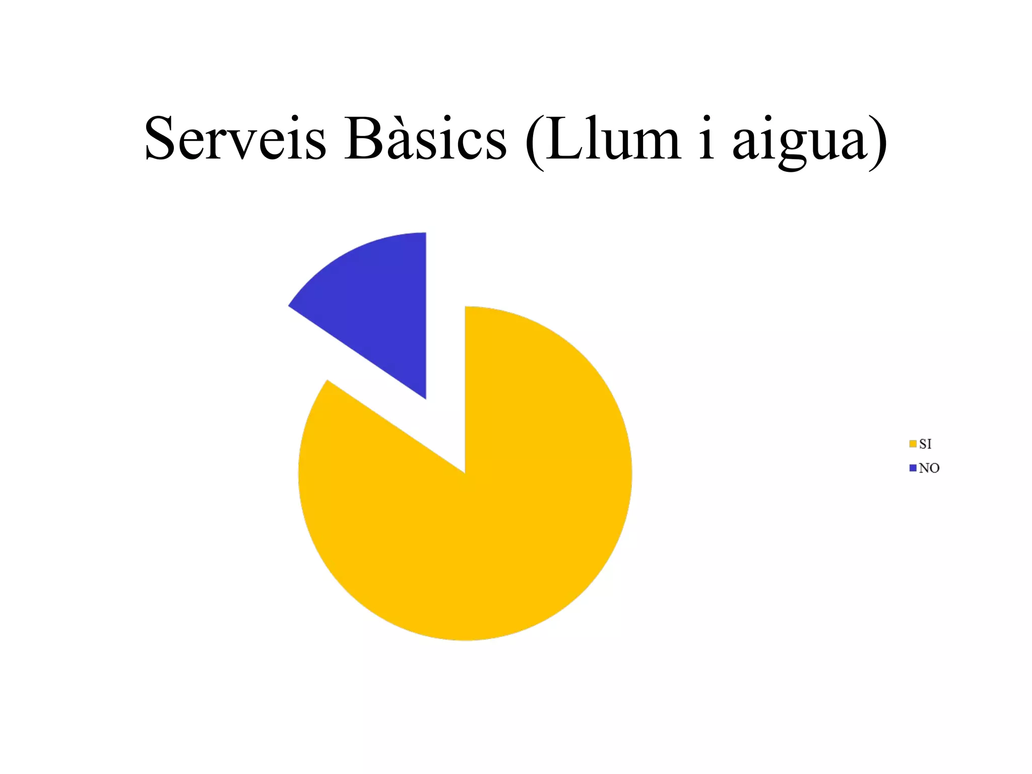 Serveis Bàsics (Llum i aigua)
 