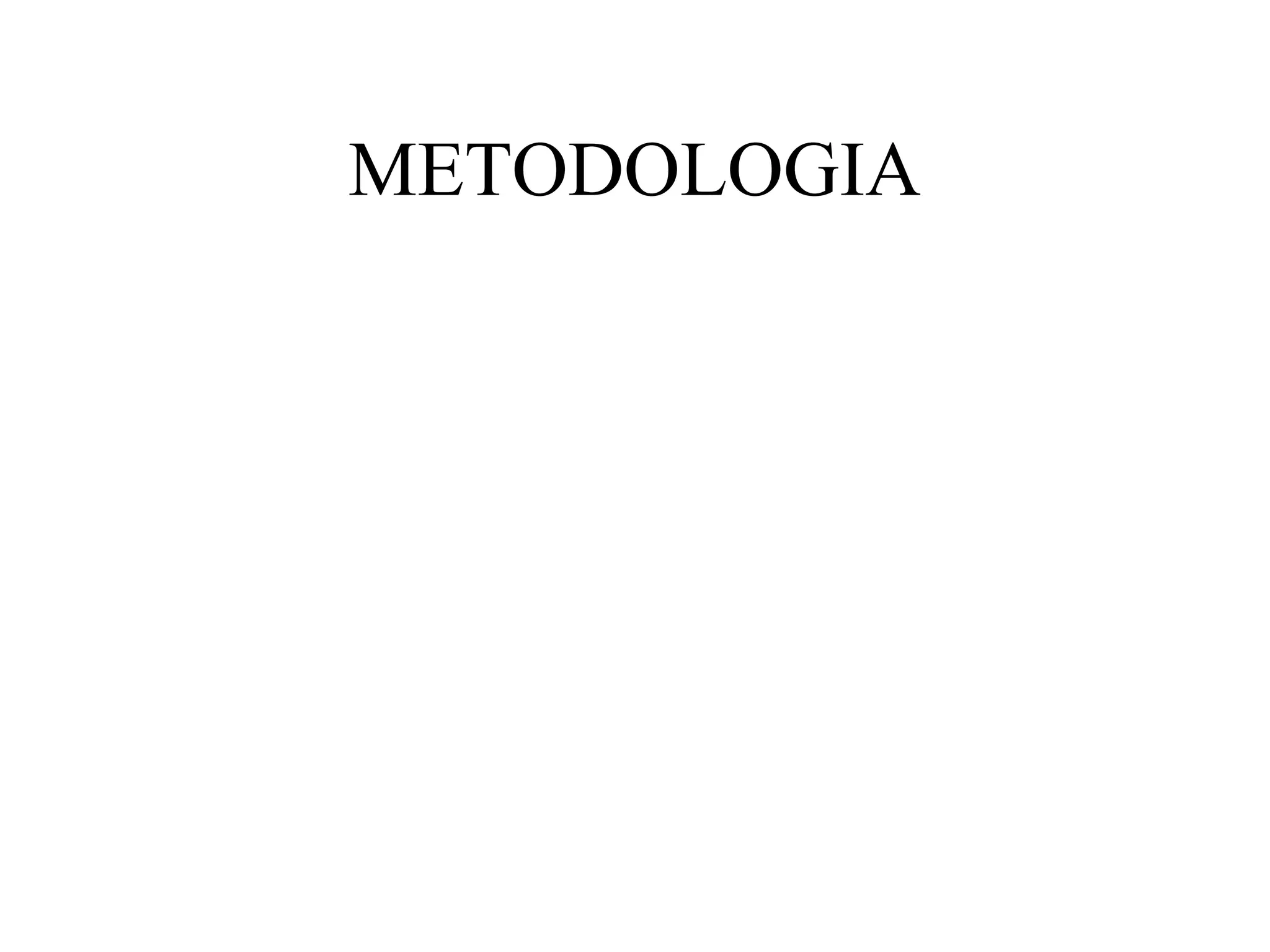 METODOLOGIA
 