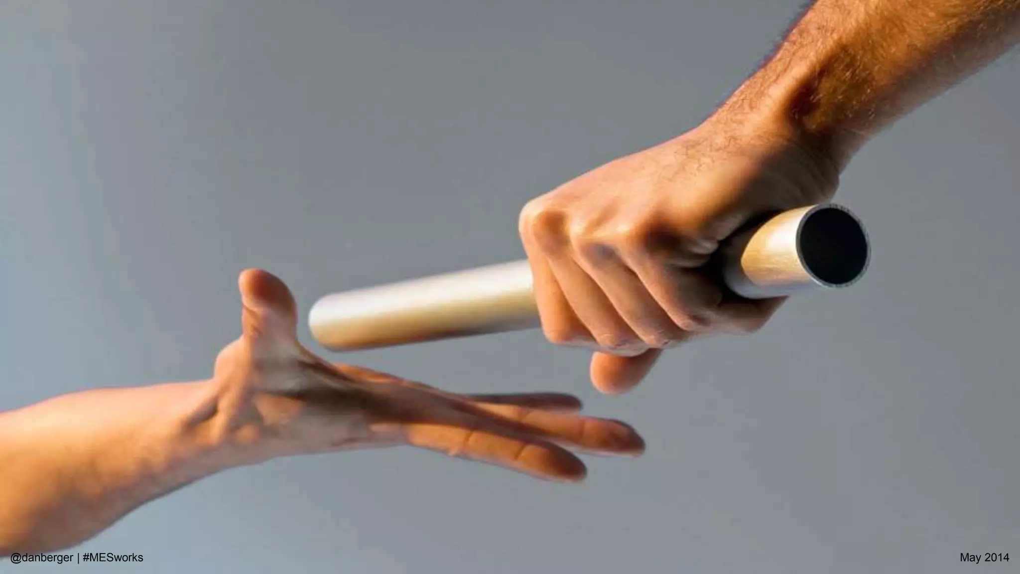 @danberger | #MESworks May 2014
Feedback is tough because it presents tension between our need to learn and our desire to be accepted.
Remember: negative interactions with supervisors cause a 6x stronger reaction than positive ones
Before giving feedback, ask yourself: “Do I really need to give feedback in this situation?
 