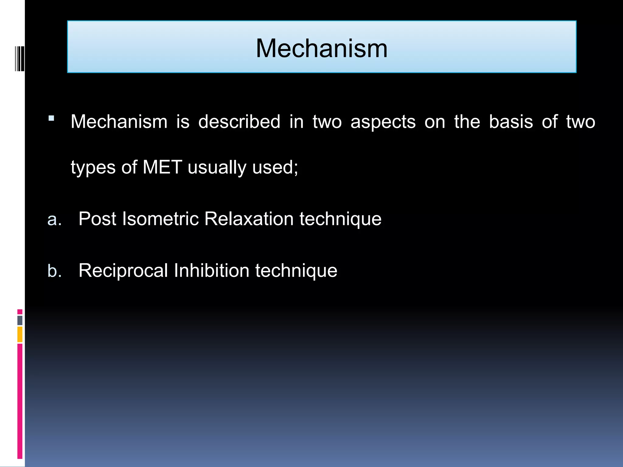 MET: Muscle Energy Technique | PDF