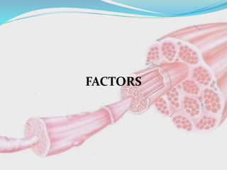 FACTORS
 