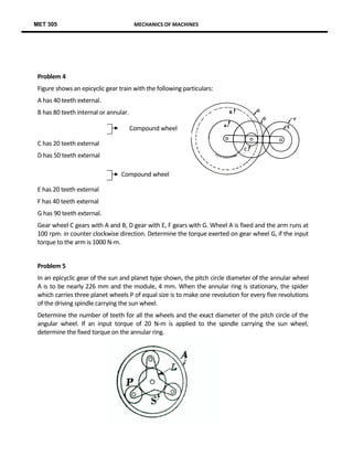 MET 305 tutorial_5-gear_train | DOC