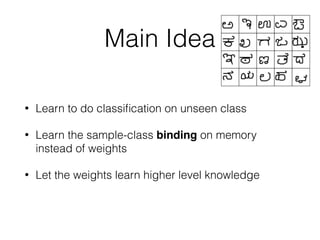 Meta learning with memory augmented neural network | PDF