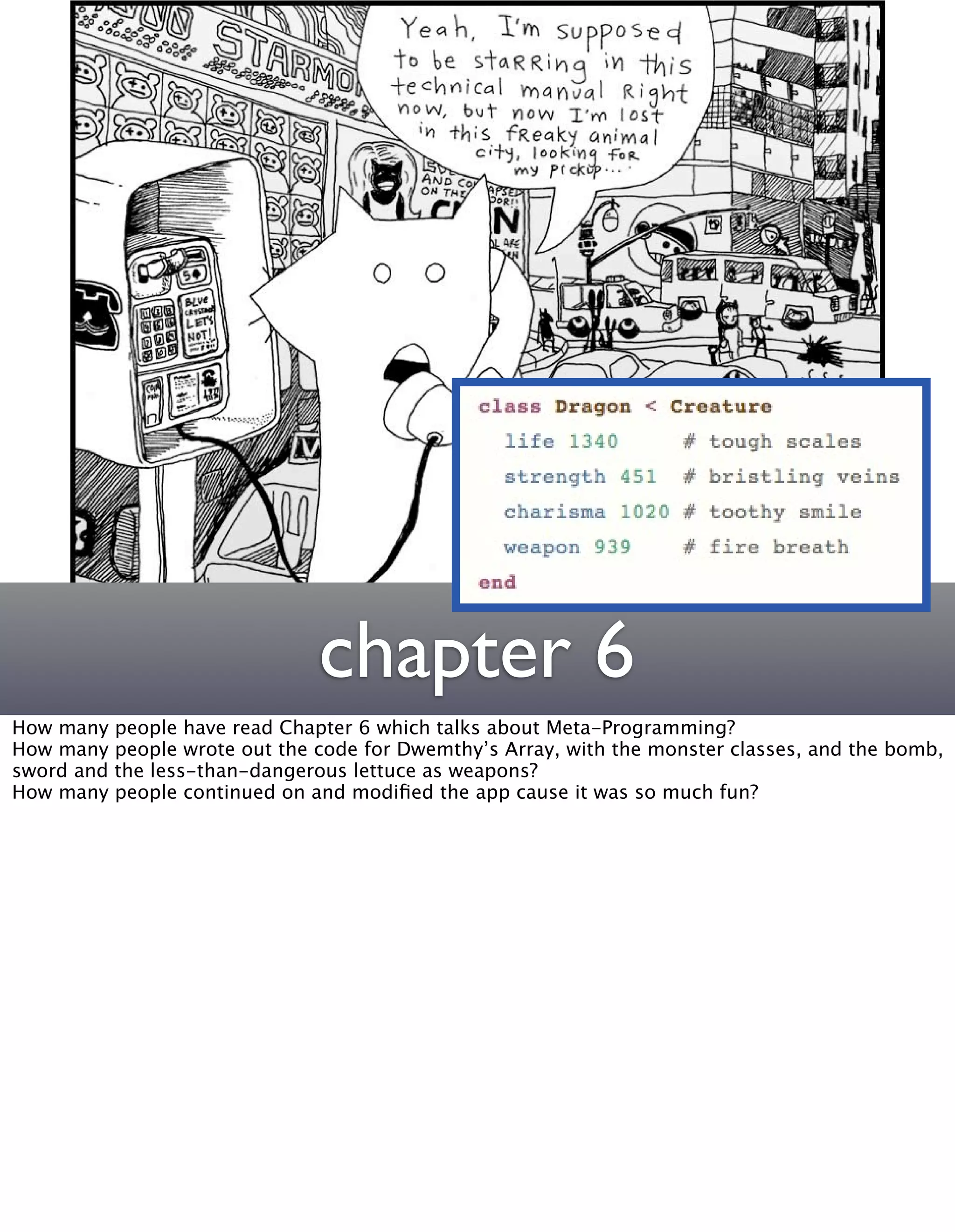 Meta Meta Programming - EuRuKo2008