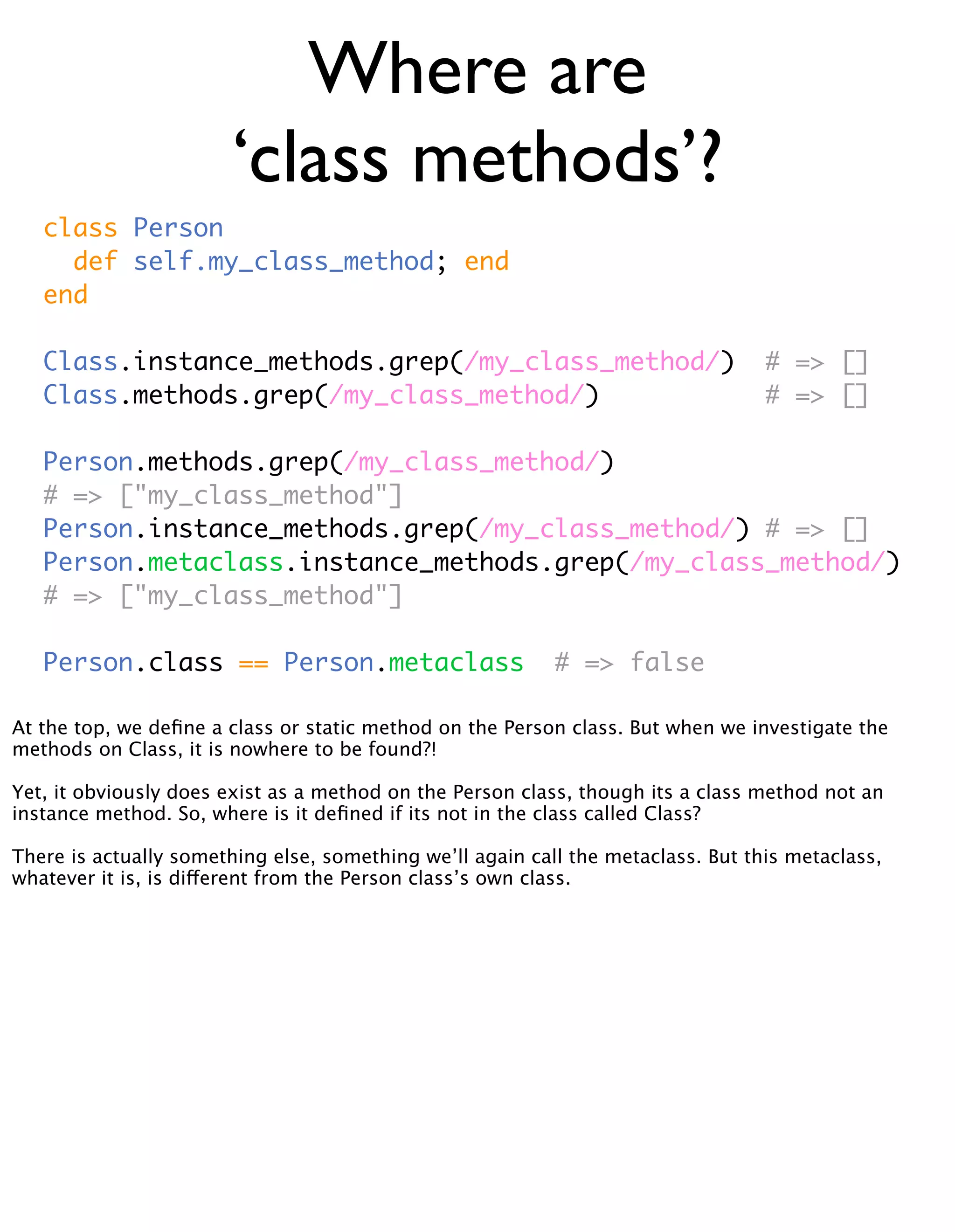 Meta Meta Programming - EuRuKo2008