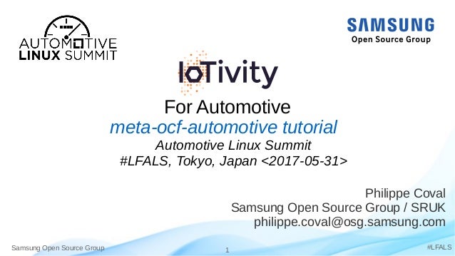 meta-ocf-automotive-tutorial