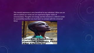 Metaphysics 101 Higher MInd Consciousness | PDF