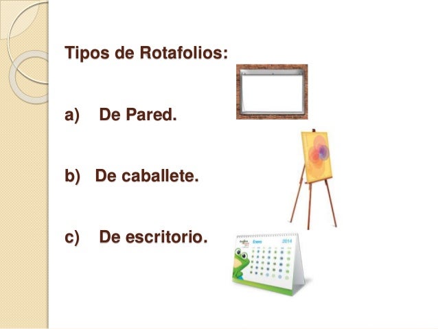 Meta 2.1 la utilización del rotafolio