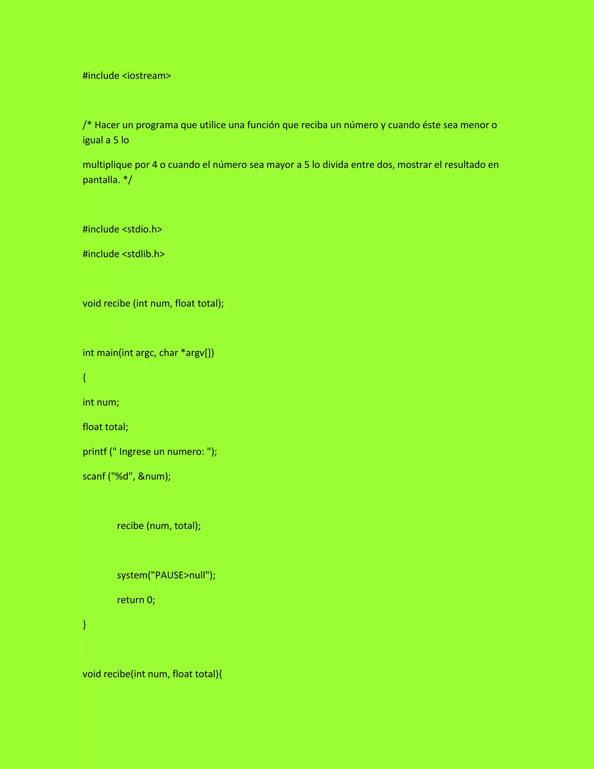 (Meta 4) ejemplo numero mayor o menor a 5 dev c++ PDF