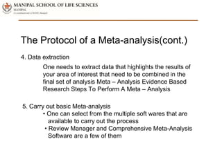 Meta analysis | PPTX