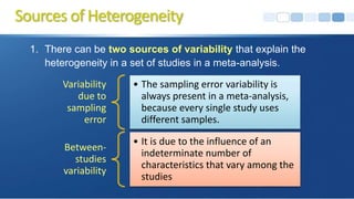 Guide for conducting meta analysis in health research | PPT
