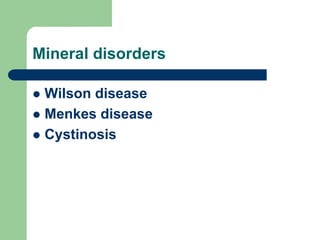 Wilson Disease (KF rings)
 