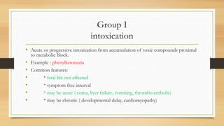 Metabolic disorders in neurology | PPTX