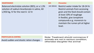 Metabolic disorders of cow by DVM student Hamza Jawad | PPTX