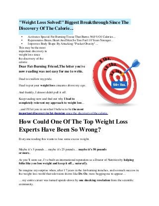  Metabolic Factor Diet 