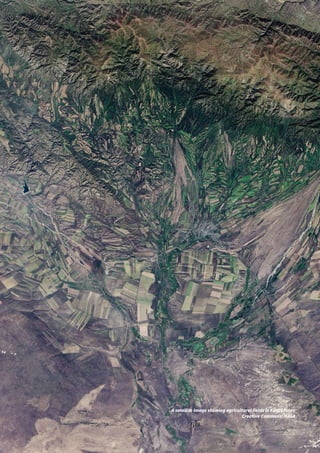 18
A satellite image showing agricultural fields in Kazakhstan
Creative Commons: NASA
 