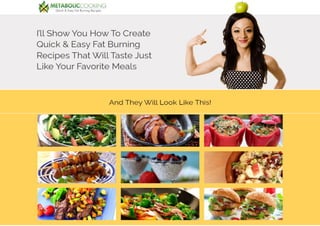Metabolic kitchen: Fat loss cookbook.