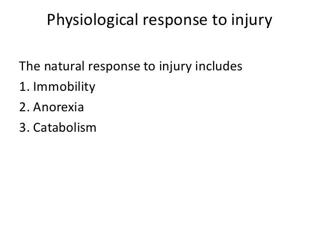 metabolic response to injury