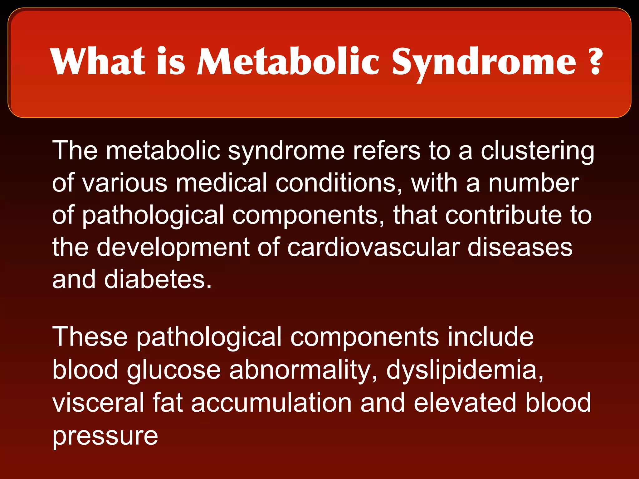 Metabolic syndrome and erectile dysfunction | PPT
