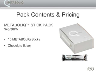 Precise macrobalance portions