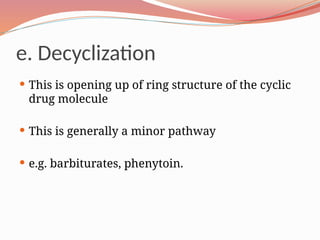 Metabolism b pharm 4th sem ppt pharmacology | PPTX