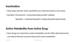 metabolism.phase 1 reactions ppt .Pratibha Singh | PPTX