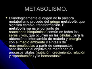 Metabolismotv