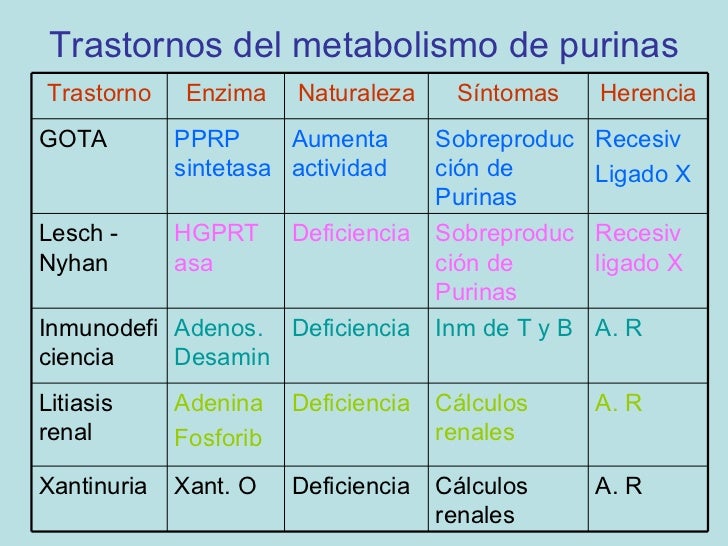 Medicina en Tipos de metabolismo