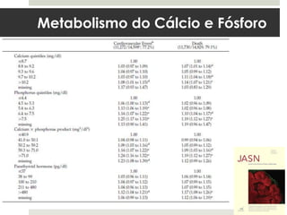 Metabolismo do Cálcio e Fósforo
 